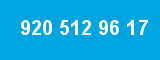 920 512 96 17